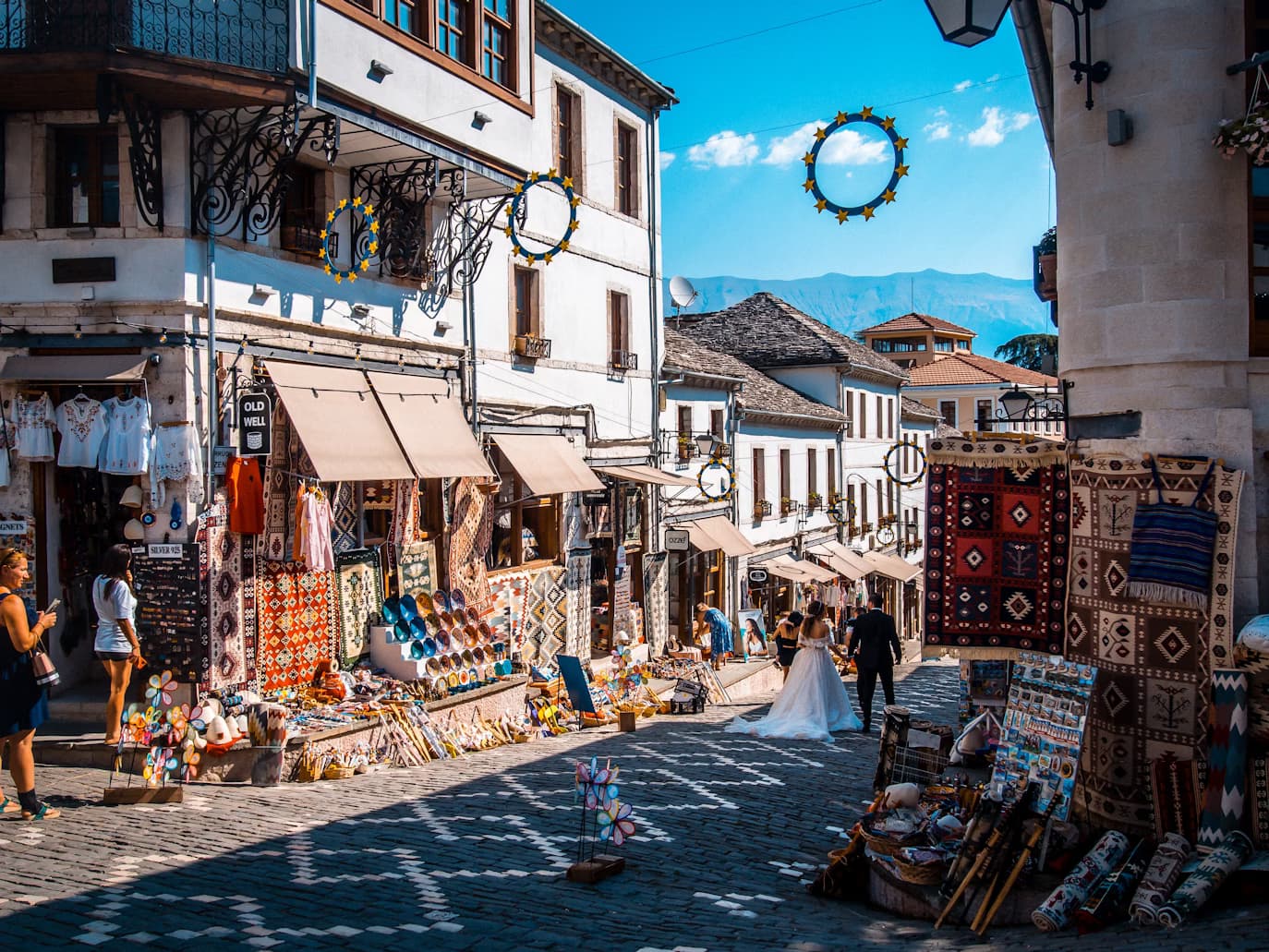 Vue panoramique de Gjirokastër
